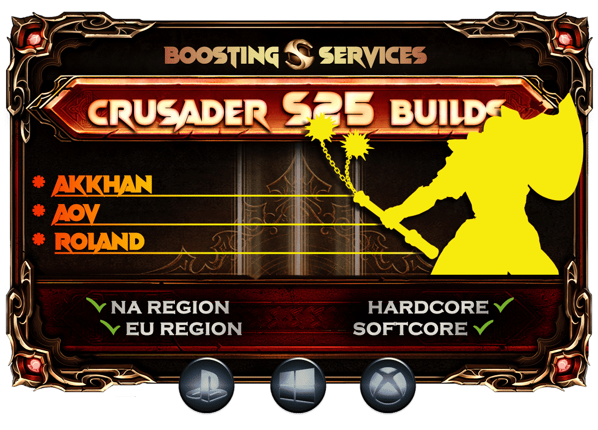 Diablo 3 Boosting Season 25 - Crusader-min