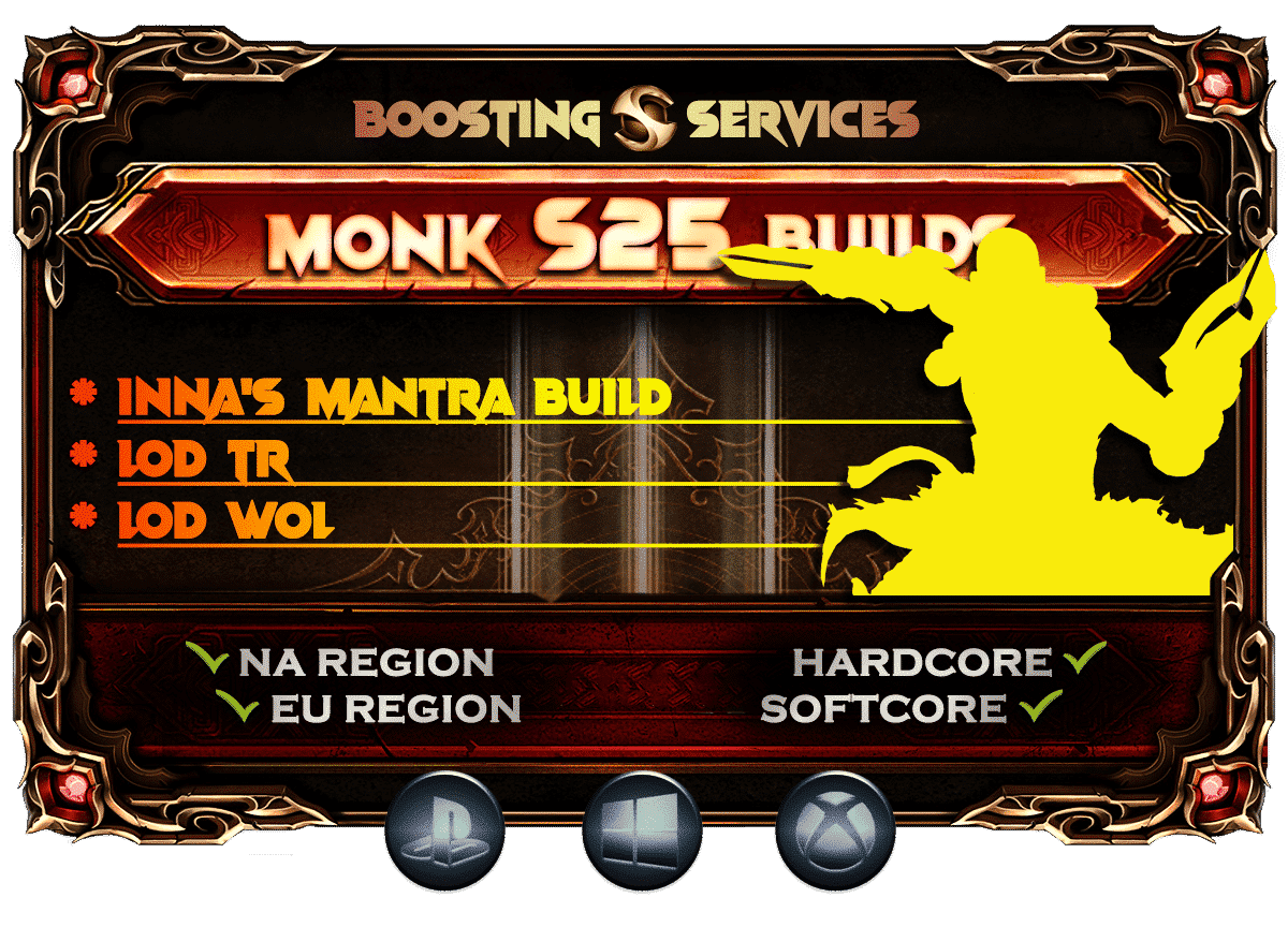 Diablo 3 Boosting Season 25 - Monk-min